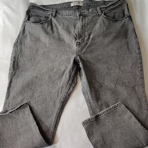 Abercrombie & Fitch Gray Straight Fit Jeans EUC Size 18R